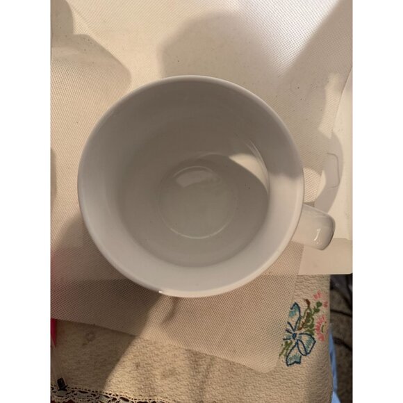 Starbucks 14 Oz Ceramic Mug Yellow Palm Design Microwave & Dishwasher Safe - Picture 6 of 9